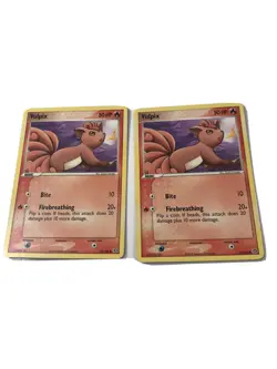 2x Vulpix 72/106 EX Emerald Pokemon TCG Card Non-Holo LP Light Play - Image 1