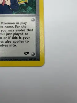 Pokemon TCG Giovanni 104/132 Non Holo Rare Trainer Card Gym Challenge WOTC - Image 5