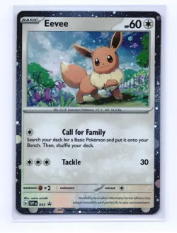 Eevee 043 Promo Holo SV: Scarlet & Violet Promo Cards Pokemon TCG ~ NM - Image 1