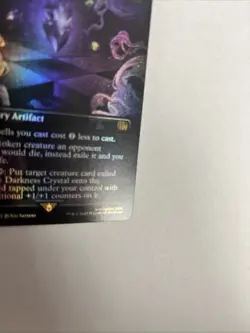The Darkness Crystal Borderless Foil Card #0335 MTG LP - Image 2