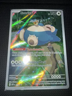 Snorlax 051 Sv: Scarlet & Violet Promo Cards Holo SEALED - Image 1