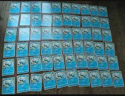 Lot of 60 Chinese Vaporeon Pokemon TCG Cards Bulk Lot NM/Mint CG08 - Image 1