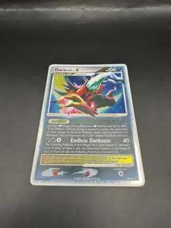 Pokemon TCG Darkrai LV.X DP19 Diamond and Pearl Black Star Promo Holo NM TCG - Image 2