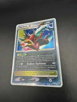 Pokemon TCG Darkrai LV.X DP19 Diamond and Pearl Black Star Promo Holo NM TCG - Image 3