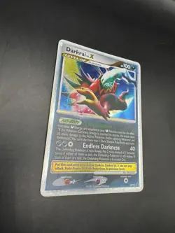 Pokemon TCG Darkrai LV.X DP19 Diamond and Pearl Black Star Promo Holo NM TCG - Image 4