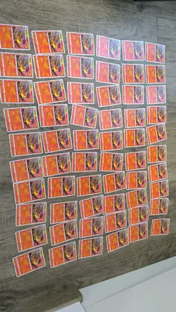 60x Chinese Pokemon TCG Flareon HP110 Cards Lot NM Bulk CG08 - Image 1