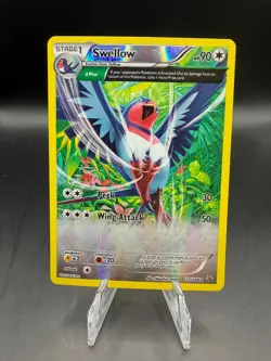 TCG POKEMON SWELLOW 72/108 ROARING SKIES HOLO - Image 1