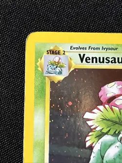 Pokemon TCG Venusaur Black Star Promo Holo Foil Card #13 - Damaged - Image 2