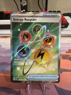 Pokemon Energy Recycler 108/088 Full Art Foil POR Set Trainer Ultra Rare - Image 1