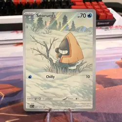 2026 Snorunt 227/217 Illustration Rare Holo NM Pokemon ME: Ascended Heroes - Image 1