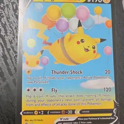 Flying Pikachu V Celebrations Ultra Rare Holo 006/025 English Pokemon TCG Card - Image 1