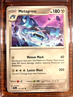 Metagross Uncommon #115 - CGC GEM MINT 10 - 2024 Temporal Forces - Pokemon TCG - Image 5