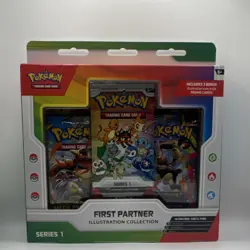 Pokemon First Partner Illustration Collection Series 1 Box Promo Cards English - Image 1