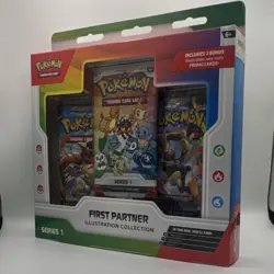 Pokemon First Partner Illustration Collection Series 1 Box Promo Cards English - Image 3