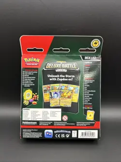 Pokemon TCG: Zapdos EX Deluxe Battle Deck New Sealed - Image 2