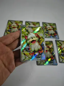 Pokemon TCG Chinese Gem Vol.5 Growlithe full art CBB5C-02 02/07 nm JM64 - Image 2