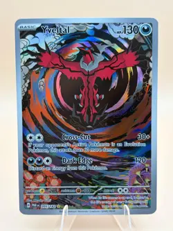 Yveltal 205/182 Illustration Rare Paradox Rift Pokemon Near Mint - Image 1