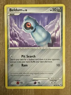 Beldum - 90/147 - Common LP English Pokemon Supreme Victors - Image 1