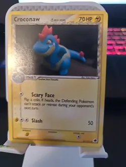 Croconaw Delta Species Pokemon TCG EX Dragon Frontiers 27/101 DMG-HP - Image 1