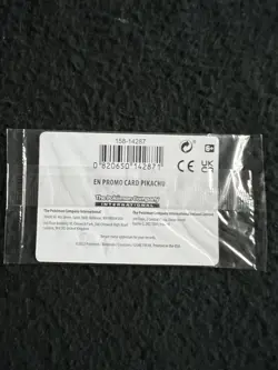 Pokemon Sealed Pikachu 028/078 Pokemon Go Holofoil Promo 🔥 - Image 2