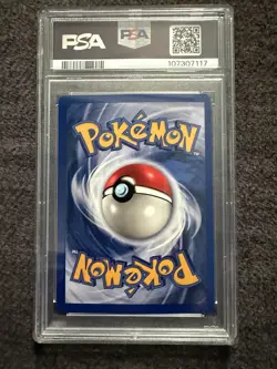 1999 Pokemon Base Set Unlimited HITMONCHAN 7/102 Holo PSA 8 - Image 2