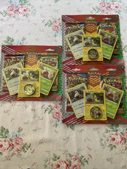 Morpeko Snorlax Applin Pokemon Promo 2-Pack Blister with Coin New and Sealed TCG - Image 1