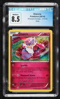 Diancie Pokemon XY Phantom Forces CGC 8.5 - Image 1