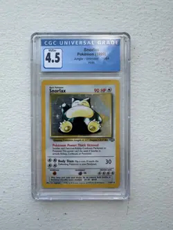 Nintendo CGC 4.5 Snorlax 11/64 Jungle Holo Rare Unlimited 1999 English - Image 1