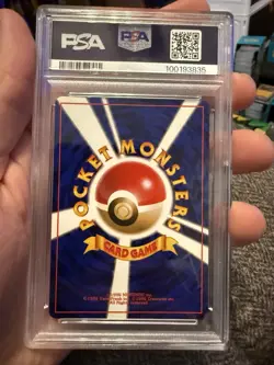 Pokemon Misty's Golduck Gym Japanese Holo Rare #055 PSA 9 Mint - W Hand Swirl - Image 3