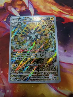 Pokemon TCG Magneton 159 SV Scarlet & Violet Promo Holo Stage 1 100 HP Eng - Image 1