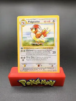 Pidgeotto Base Set Shadowless 22/102 1st Edition WOTC - Pokemon - LP -e - Image 1
