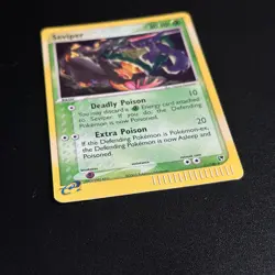 Pokemon Seviper Sandstorm - Holo Card 11/100 Pokemon TCG - E-Reader - MP - Image 2