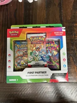Pokemon First Partner Illustration Collection Sealed Box - Image 1
