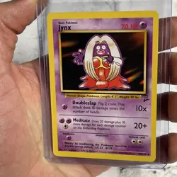 Jynx 45/130 Base Set 2 Uncommon Pokemon Trading Card Near Mint NM Pokemon WOTC - Image 1