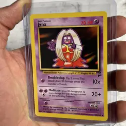 Jynx 45/130 Base Set 2 Uncommon Pokemon Trading Card Near Mint NM Pokemon WOTC - Image 2