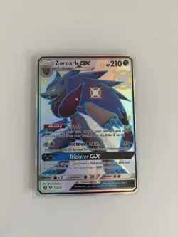 Pokemon TCG Zoroark GX Card 77a/73 Hidden Fates Shiny Secret Rate - Image 1