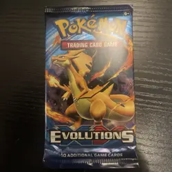 Pokemon TCG Factory Sealed Authentic Evolutions Booster Pack Artwork Set Of 4 - Image 2