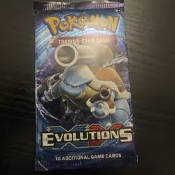 Pokemon TCG Factory Sealed Authentic Evolutions Booster Pack Artwork Set Of 4 - Image 4