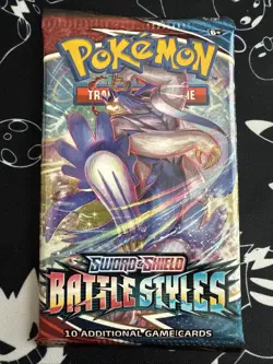 Pokemon Sword & Shield Battle Styles Booster Pack 820650808197 - Image 1