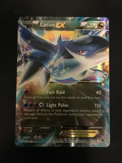 Pokemon TCG Latios EX 58/108 XY Roaring Skies LP - Image 1
