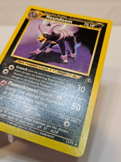 Houndoom 23/75 Rare Unlimited Neo Discovery Pokemon 1799 - Image 2