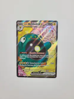 2025 Pokemon Journey Together Iono’s Belibot Ex Full Art Holo 172/159 - Image 1