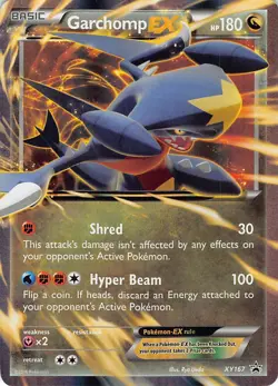 Garchomp EX - XY167 XY167 Holo Promo XY Promo Pokemon Lightly Played - Image 1