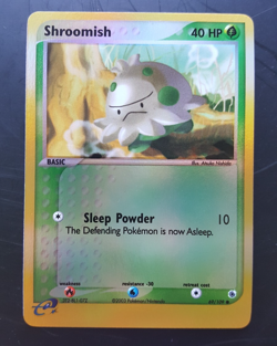 Shroomish - 69/109 - EX Ruby Sapphire Reverse Holo Common Pokemon TCG 2003 - NM - Image 1