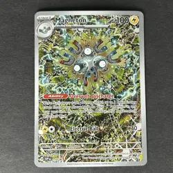 Pokemon Magneton Scarlet & Violet Black Star Promo #159 - Image 1