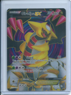 Giratina EX Full Art #124/124 LP 2012 Pokemon Black & White Dragons Exalted - Image 1