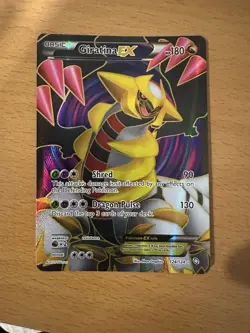 Giratina EX Full Art #124/124 LP 2012 Pokemon Black & White Dragons Exalted - Image 3