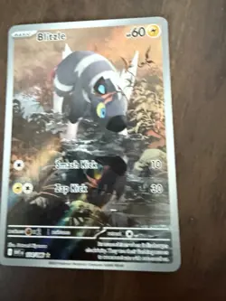 Pokemon TCG SV White Flare Blitzle Card 114/086 Illustration Rare NM/M - Image 3