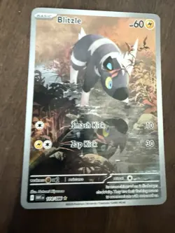 Pokemon TCG SV White Flare Blitzle Card 114/086 Illustration Rare NM/M - Image 4