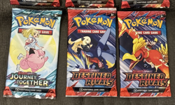 Pokemon Booster Pack Lot of 10 Sealed Surging, Journey, Destined, Mega Evolution - Image 2